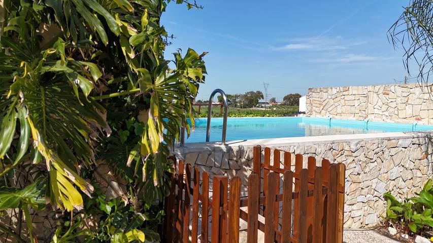 Casa de campo para 3 pessoas, com Jardim