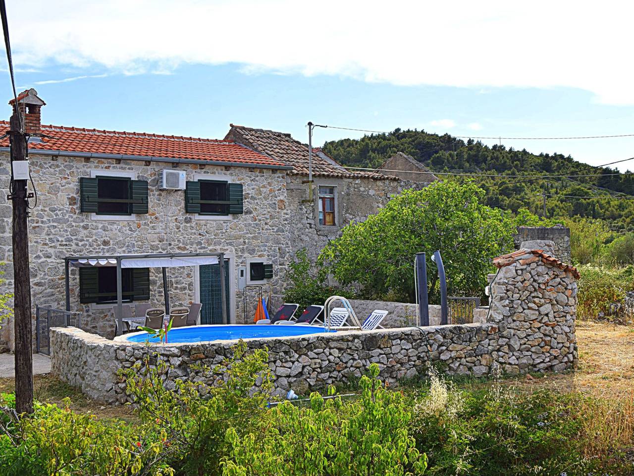 In Dobropoljana mit Privatem Pool in Dobropoljana, Pasman