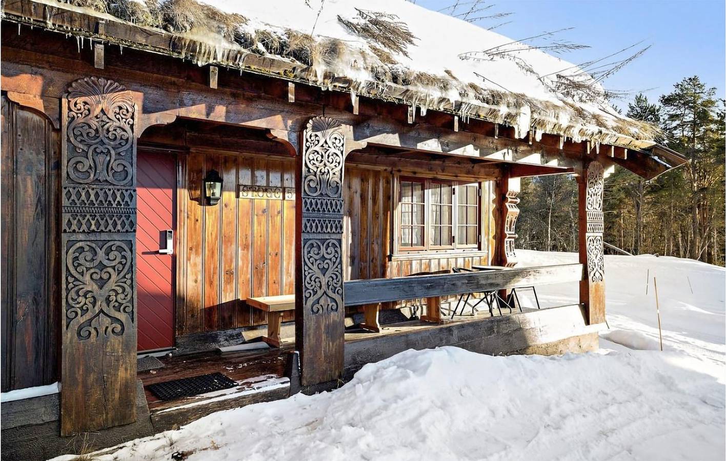 Ferienhaus für 8 Personen mit Garten in Vinje