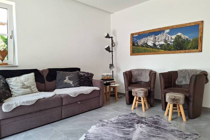 Ferienwohnung für 4 Personen, mit Terrasse und Sauna