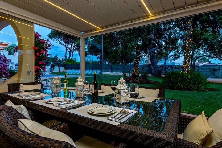 Ferienhaus für 10 Personen, mit Terrasse und Garten an der Algarve - 3