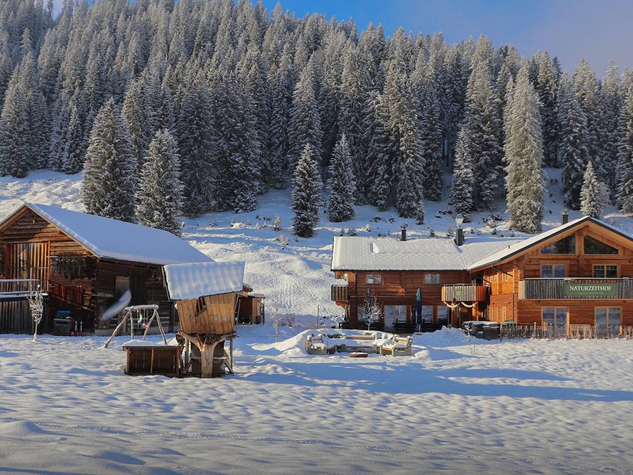Ganze Ferienwohnung, Naturzeithof - Ferienwohnung Heuboden in Mittelberg, Kleinwalsertal