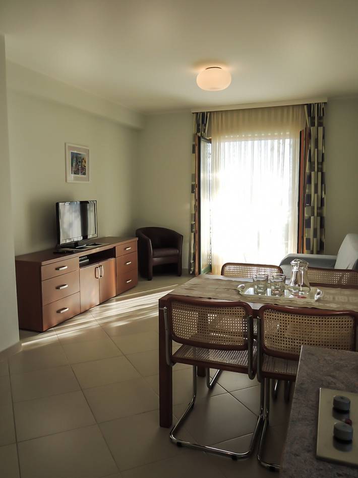 Apartament wakacyjny dla 3 osób, z Taras w Baška Voda
