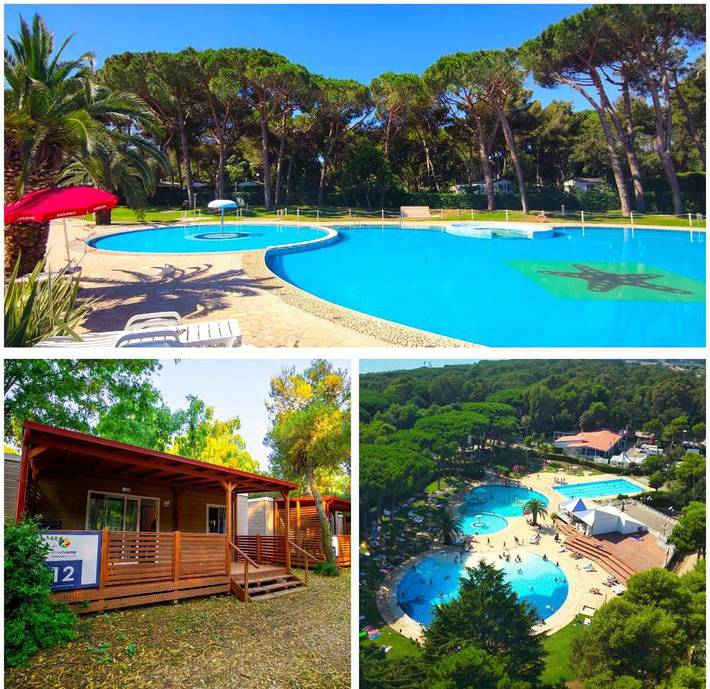 Casa vacanza per 3 persone, con Terrazza e Idromassaggio nonché Giardino e Piscina a Baia Domizia