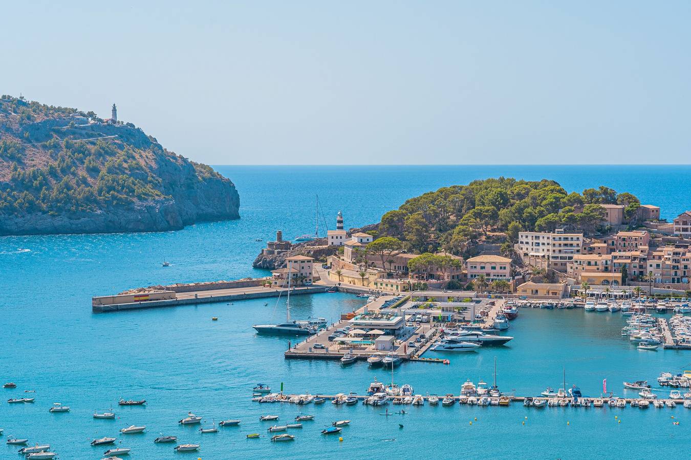 Villa « Casa Del Puerto » avec vue sur la mer, Wi-Fi et climatisation in Port de Sóller, Sóller