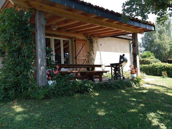 Location de vacances pour 9 personnes, avec jardin et vue à Boulogne-sur-Gesse