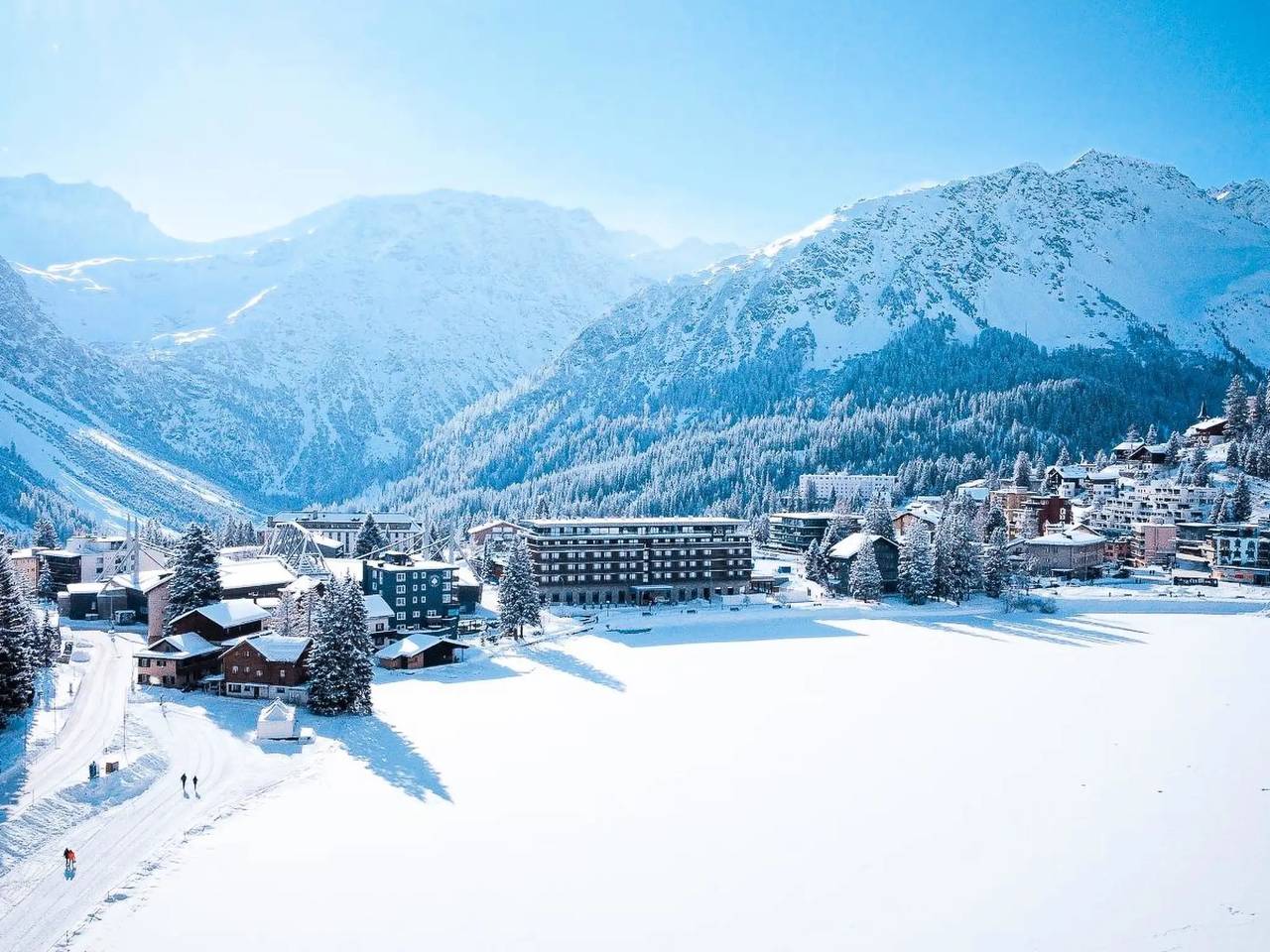 Ganze Wohnung, 1 Ausstellung 2 Personen in Arosa, Plessur Alpen