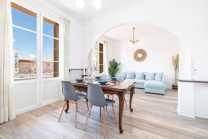 Gîte pour 4 personnes, avec balcon dans Bowling Acropolis Nice - 2