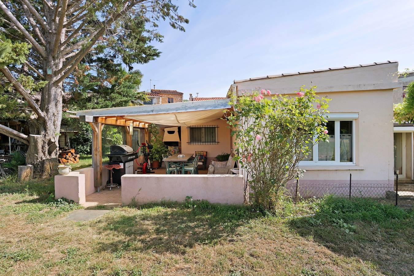 Ferienhaus 'Gîte Rural Chez Michel' mit Bergblick, privater Terrasse und Wlan in Soulatgé, Regionaler Naturpark Corbières-Fenouillèdes