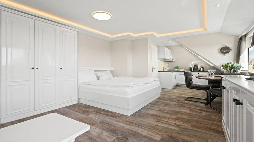 Ferienwohnung für 2 Personen, mit Balkon und Ausblick auf Sylt - 2