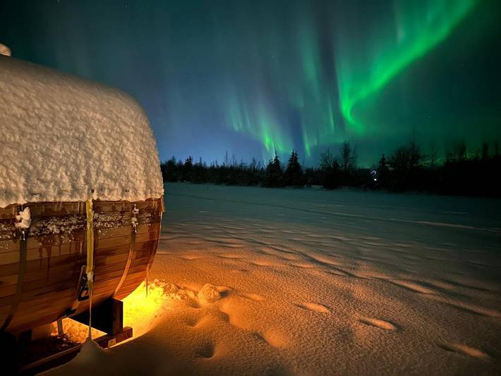 Vakantiewoning voor 2 personen, met tuin en sauna in Alaska