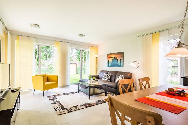 Ferienhaus für 5 Personen, mit Garten und Seeblick in Angeln Halbinsel - 2