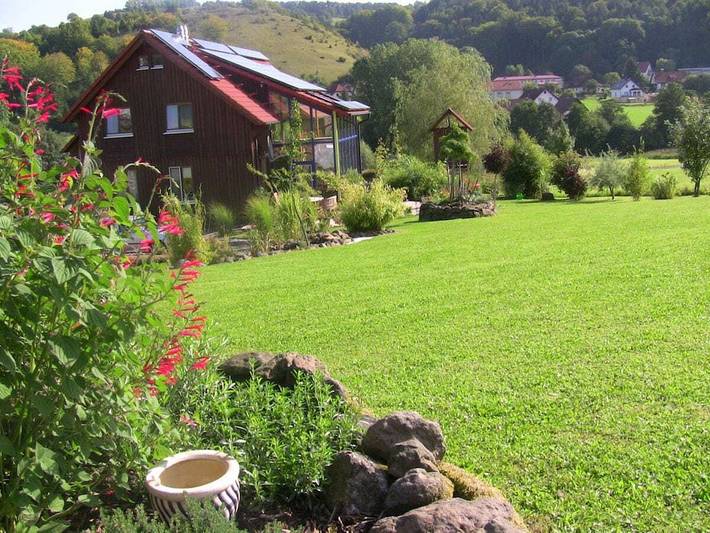 Ferienhaus für 3 Personen, mit Terrasse in Unterweid