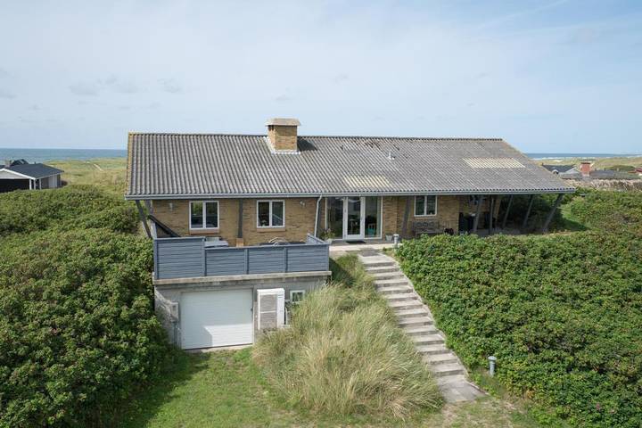 Ferienhaus mit meerblick für 6 Personen in Henne Strand