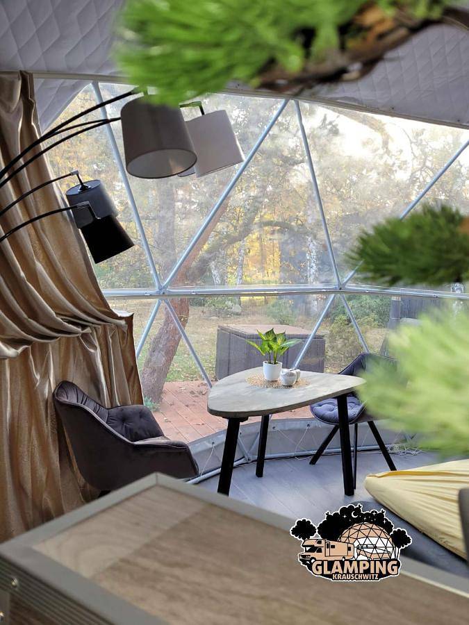Camping für 4 Personen, mit Ausblick und Garten in Sachsen - 3