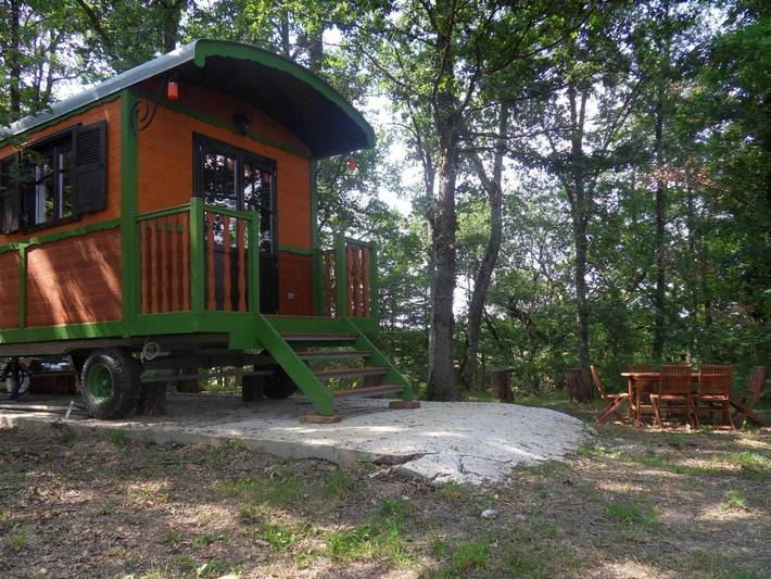 Camping pour 3 personnes, avec vue, animaux acceptés dans le Gers - 3