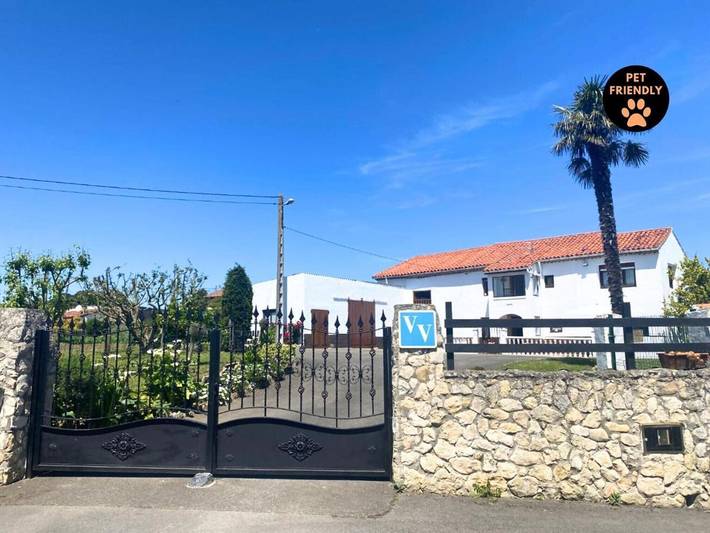 Casa rural para 6 personas, con jardín y terraza en Ribadedeva