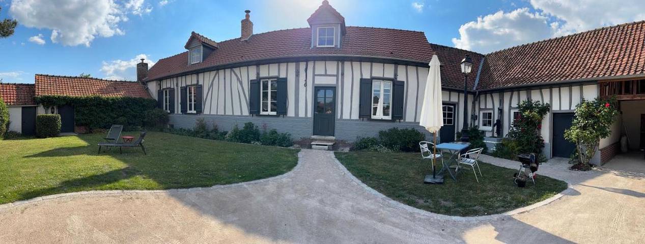 Location de vacances pour 2 personnes, avec vue et jardin à Villers-sur-Authie - 4