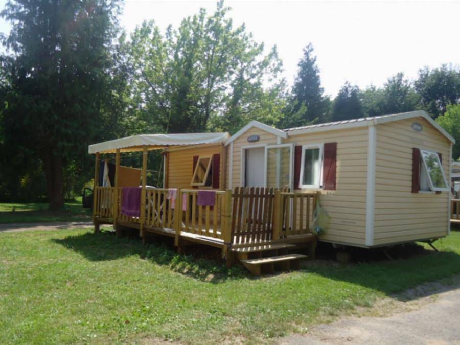 Camping Paradis Le Rocher de La Granelle - Mobilhome 4 personnes - Confort Sm in Le Bugue, Dordogne