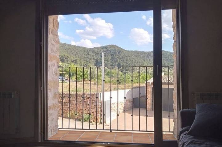 Ganze Wohnung, Casa la Luz A1 - Rural apartment with balcony | Matarraña, Terra Alta in La Portellada, Teruel und Umgebung
