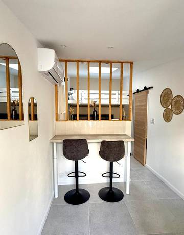 Gîte pour 2 personnes, avec terrasse à Mireval