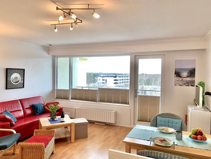Ferienwohnung für 3 Personen, mit Balkon - 1