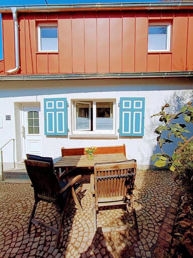 Maison de vacances pour 4 personnes, avec vue et jardin