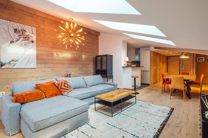 Gîte pour 7 personnes dans Patinoire des Gets