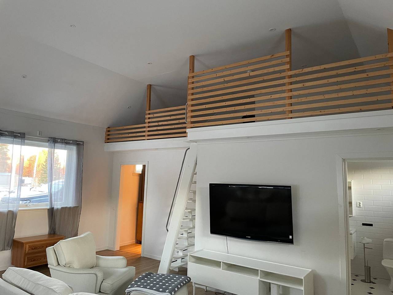 Hel lägenhet, Lägenhet för 5 Personer med balkong/terrass in Skellefteå, Bottenviken