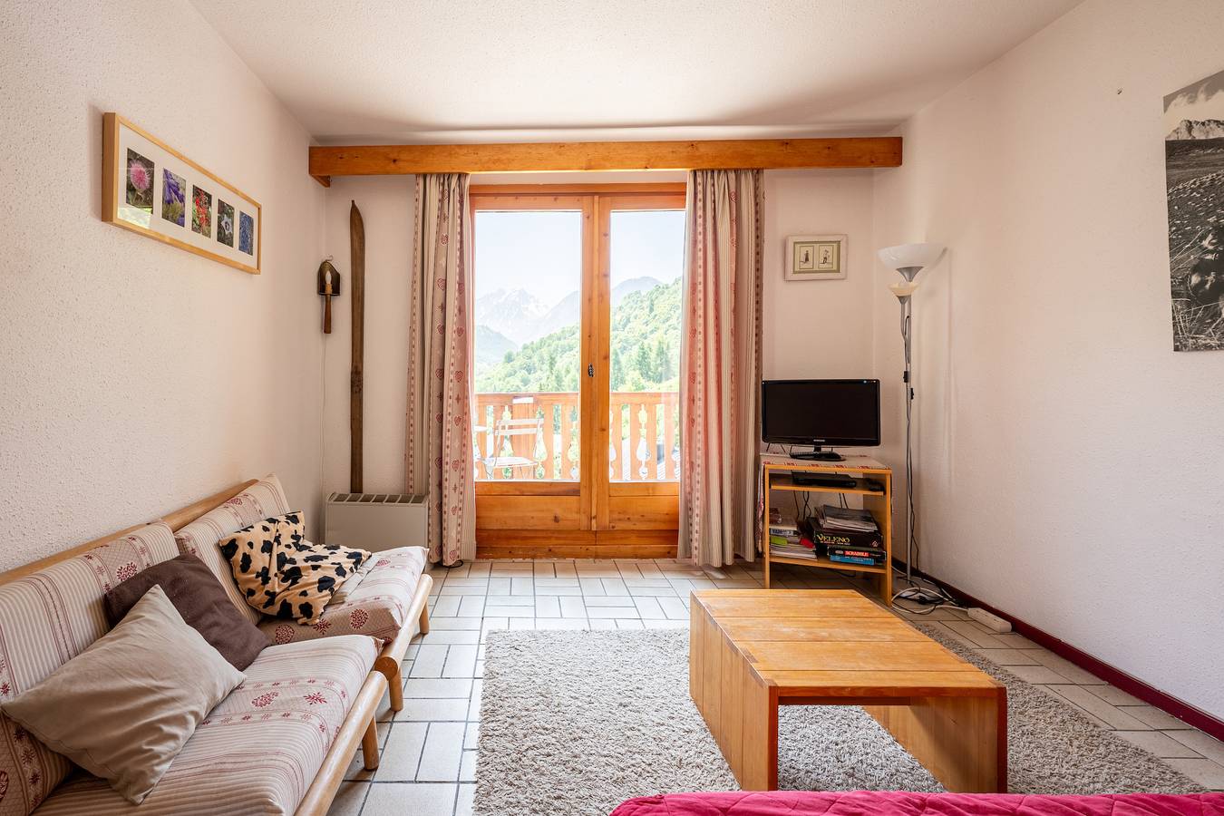 Ganze Wohnung, Ferienwohnung 'Les Arolles N°G54' mit Bergblick, privatem Pool und privater Terrasse in Valloire, Region Saint-Jean-de-Maurienne