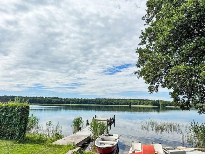 Ferienhaus für 5 Personen, mit Terrasse und Garten sowie Sauna in Dabel