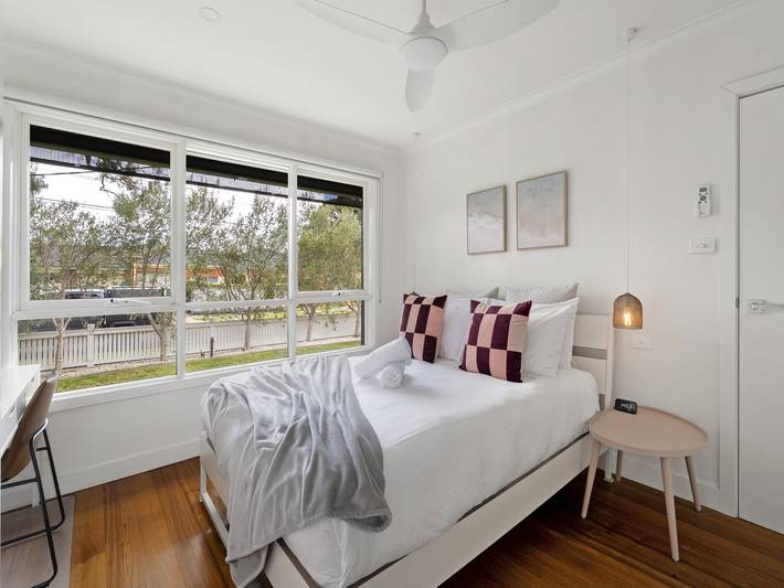 Ganze Wohnung, Entspannter Aufenthalt am Meer mit Außenbereich in Melbourne, Melbourne Region