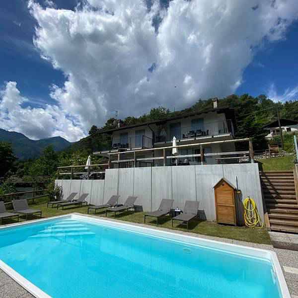 Ganze Ferienwohnung, Ferienwohnung mit Seeblick  in Val Maria-pur, Ledro