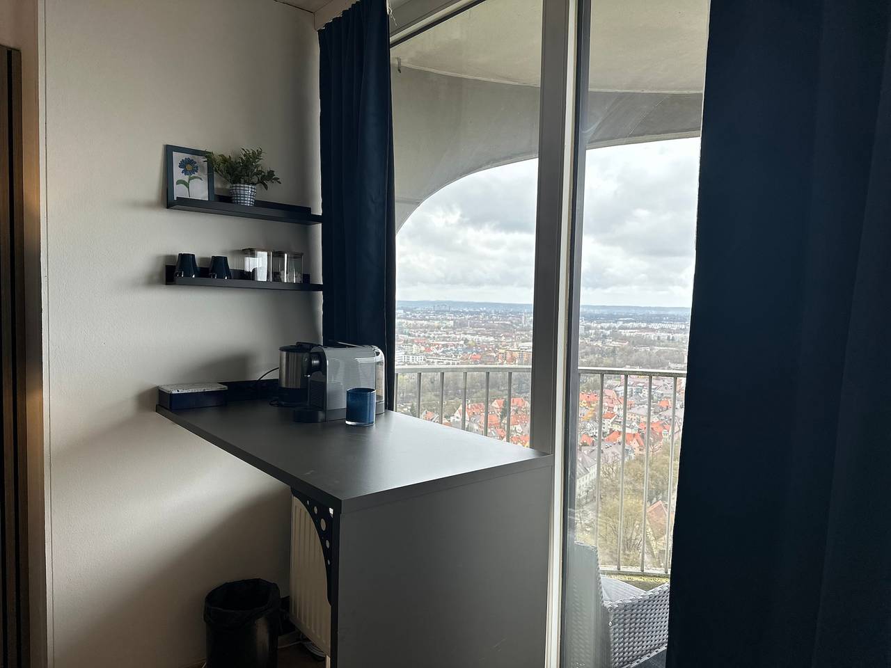 Studio entier, Studio « Loft 28 Blue » avec balcon et Wi-Fi in Augsbourg, Souabe (Bavière)