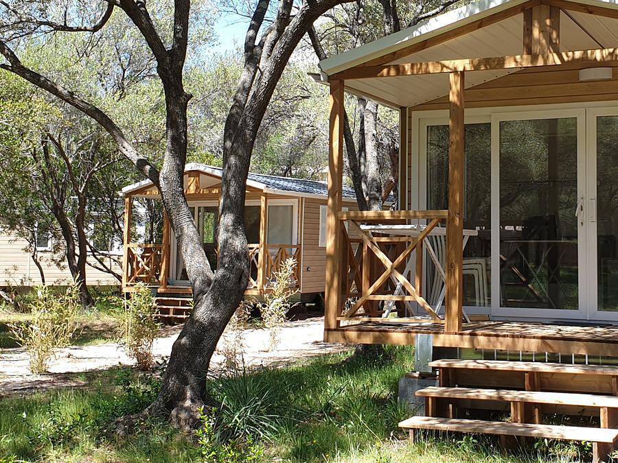 Camping Casa Di Luna - Casa mobile 4 persone - 2 camere da letto in Galeria, Parco naturale regionale della Corsica