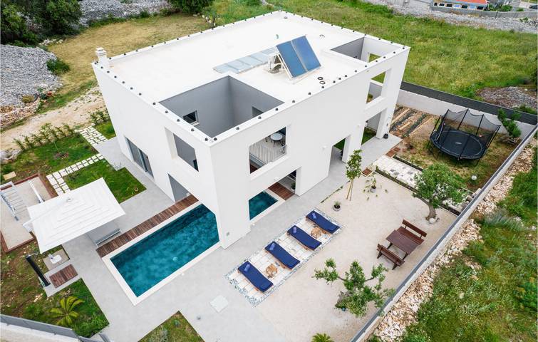 Encantador apartamento con piscina, terraza y wifi - A 2,5 km de la playa in Škrip, Brac