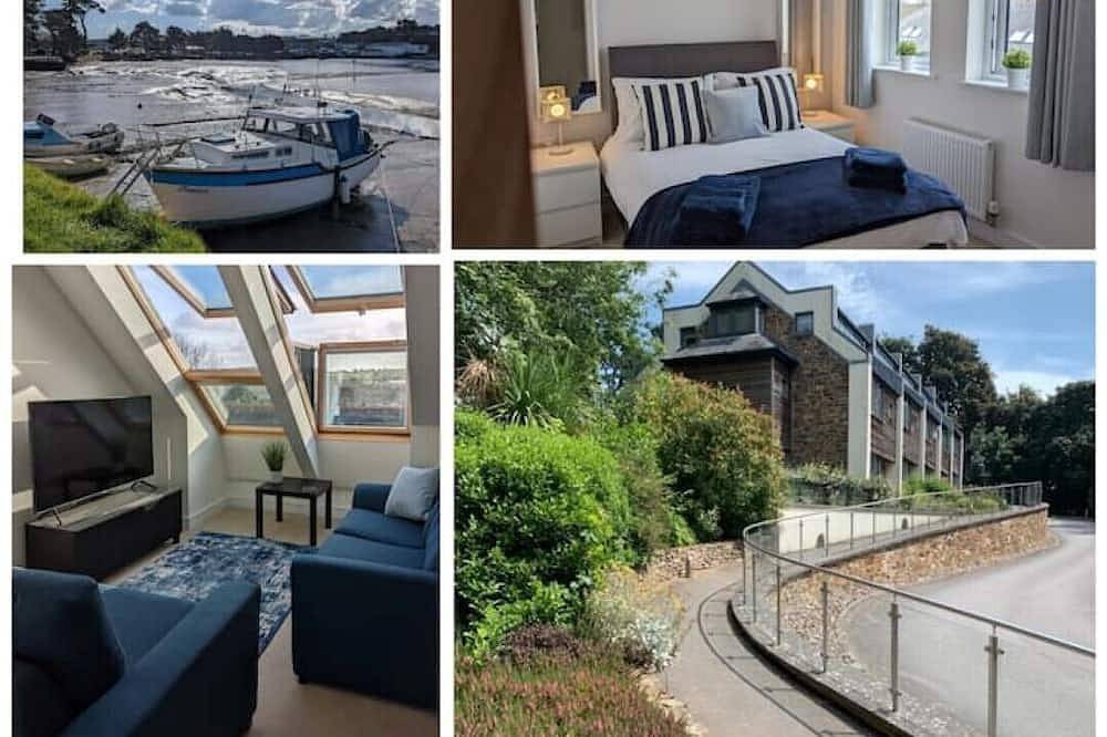 Entire apartment, 2 Bed Apartment - Boscawen Woods - Panoramic Views in Truro, Cornwall
