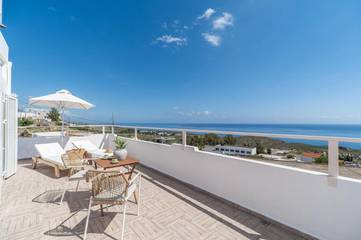 Gîte pour 4 personnes, avec terrasse et vue dans Chóra Sfakíon