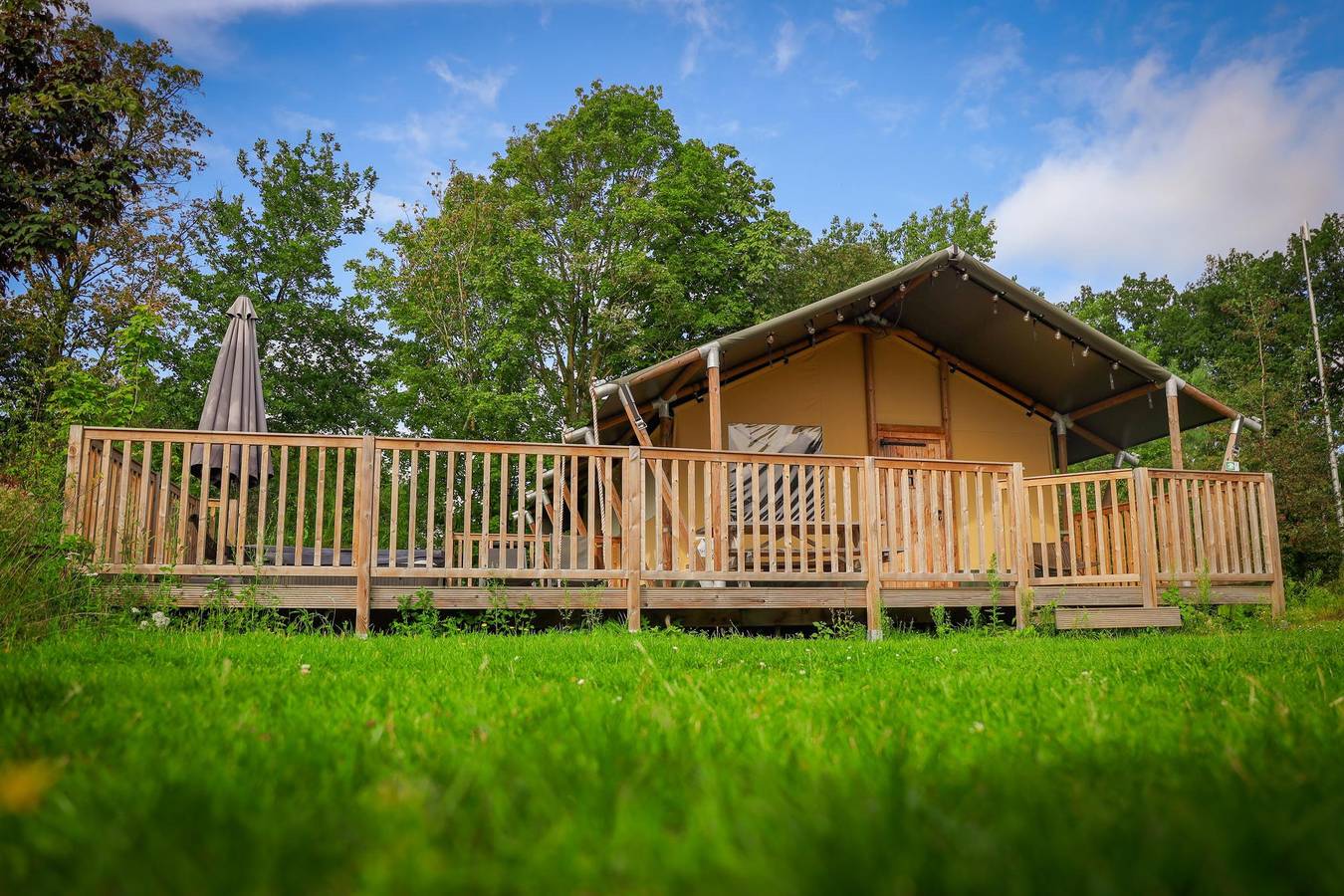 Vakantiepark Sallandshoeve — Wellness-Safarizelt für 6 Personen in Sallandse Heuvelrug
