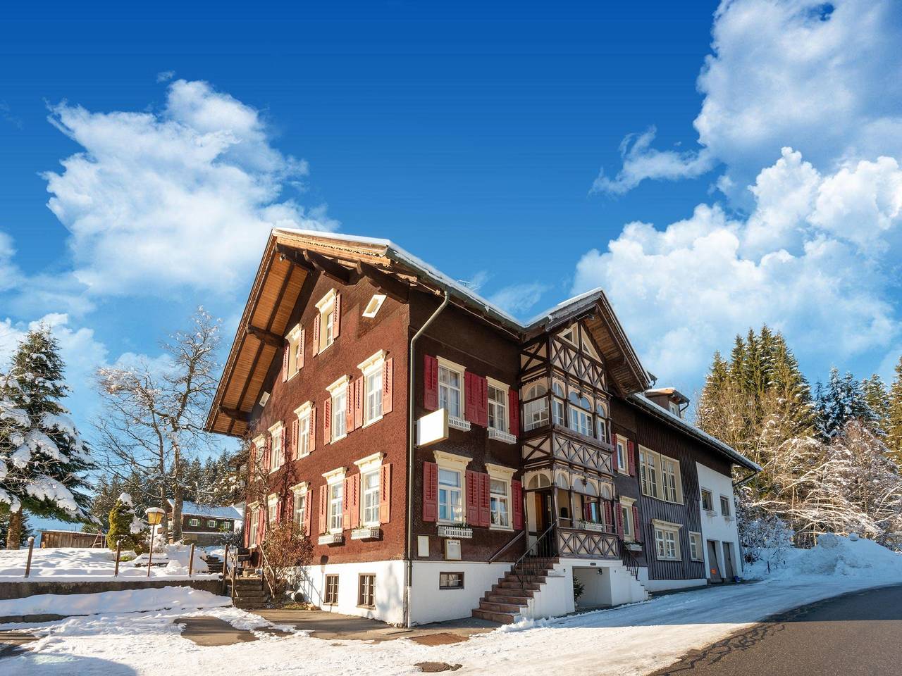 Ganze Wohnung, Chalet im Bregenzerwald nahe Skiliften in Sibratsgfäll, Bregenzerwald