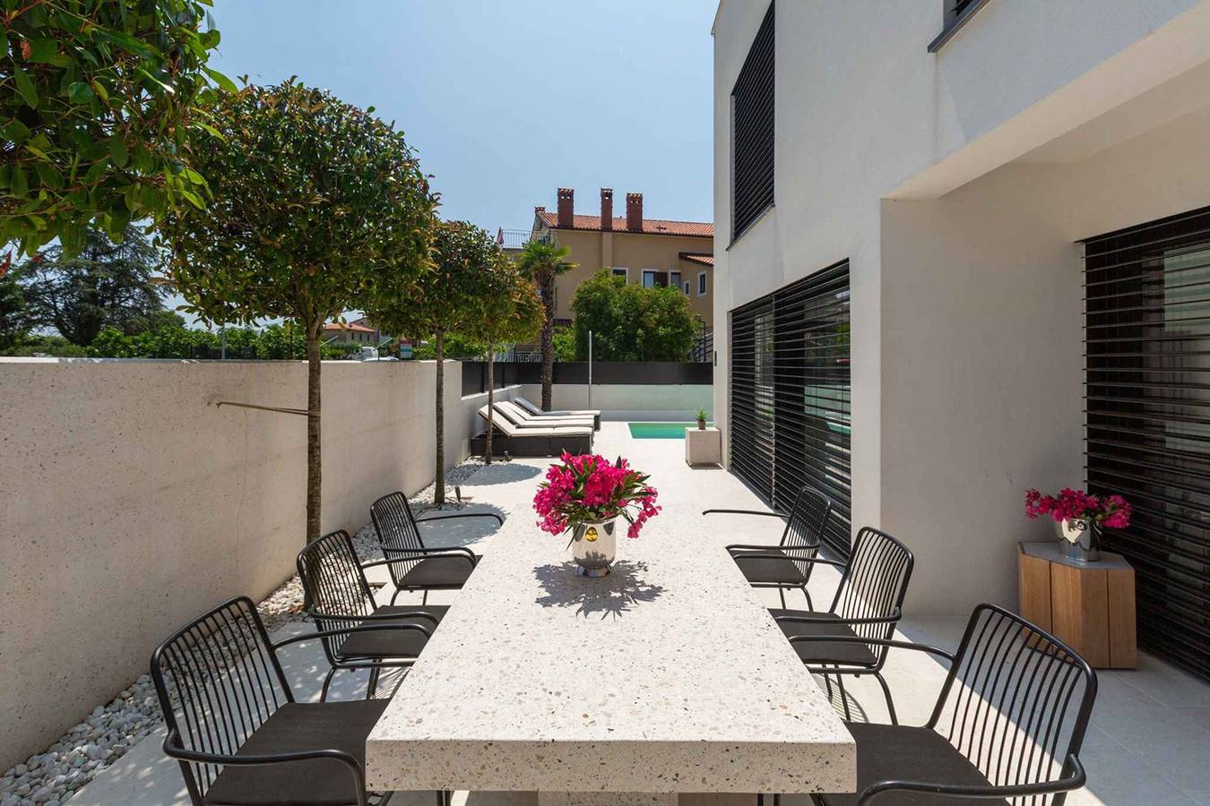 Villa avec terrasse et piscine  in Umag, Région d'Umag