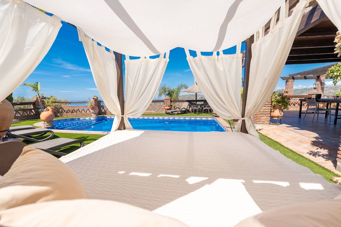 Villa für 6 Personen mit Garten in Torrox, Costa del Sol