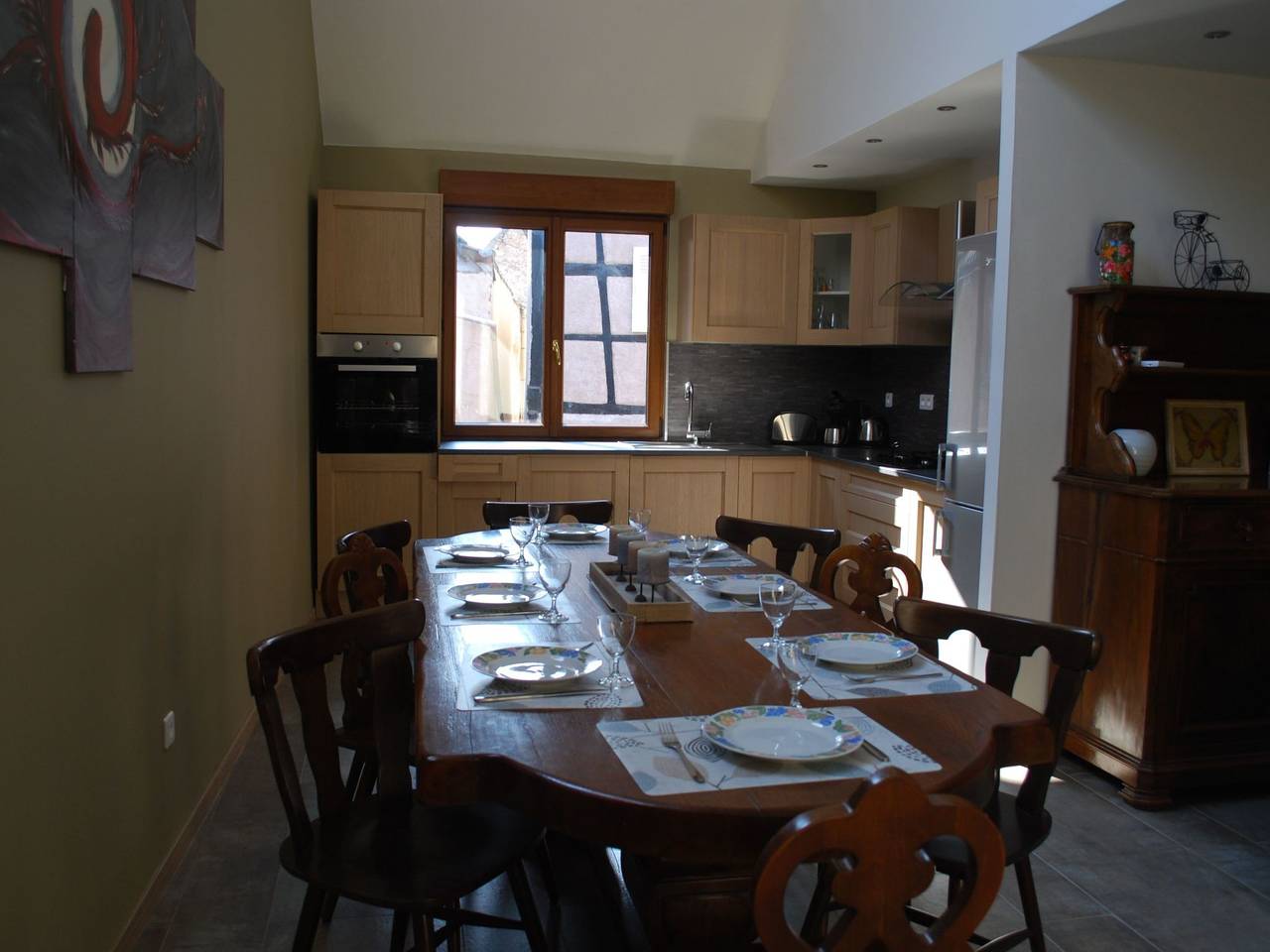 Mit Gemeinschaftsgarten und Grill in Wintzenheim, Parc naturel régional des Ballons des Vosges