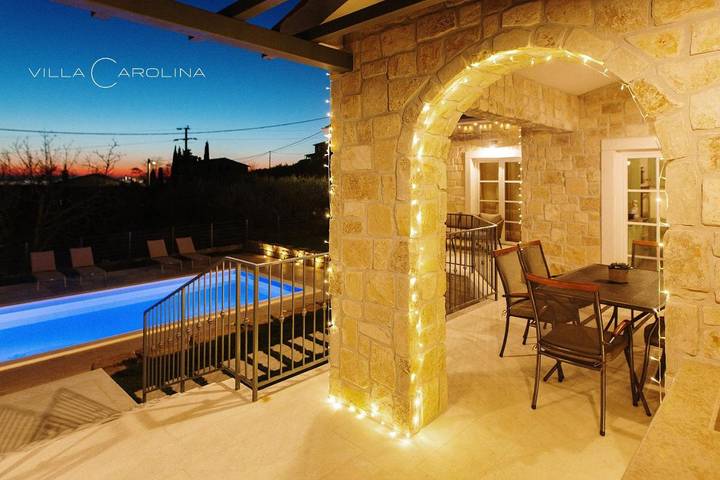 Villa mit pool für 6 Personen, mit Garten und Ausblick sowie Pool in Slowenien - 3