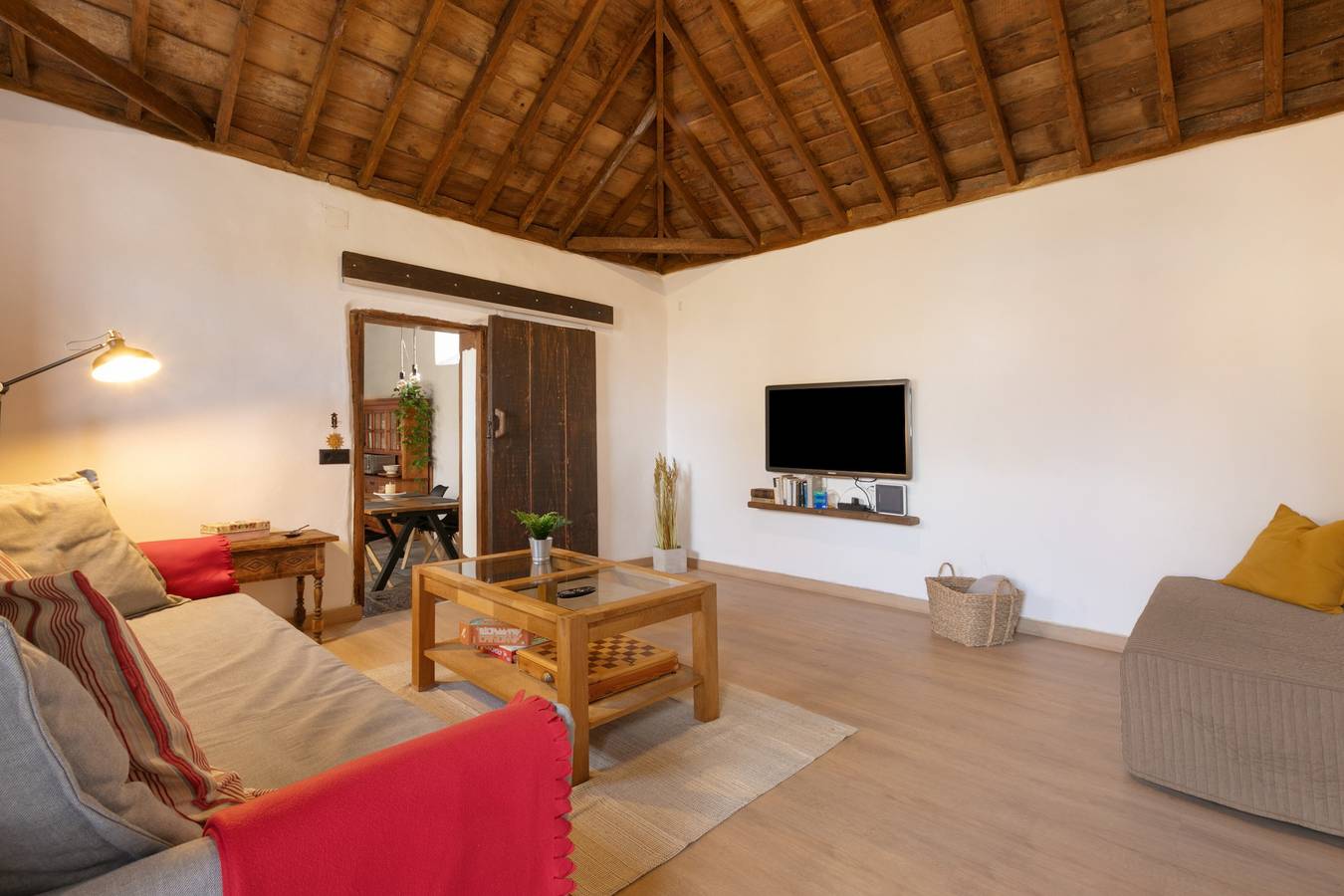 Ferienhaus 'Casa Canaria Finca Real' mit privatem Garten, Balkon und Wlan in Guajara, San Cristóbal de La Laguna