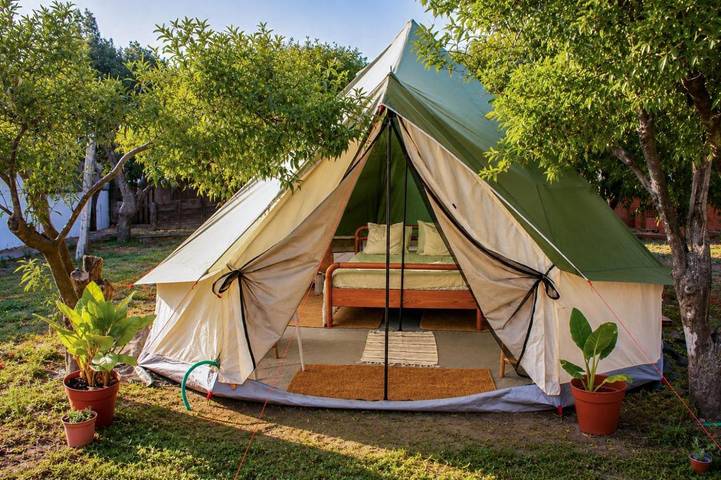 Tenda para 2 pessoas, com Jardim em Montijo