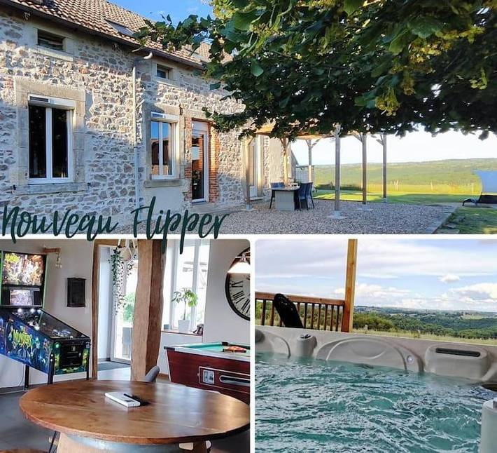 Maison de vacances pour 8 personnes, avec jacuzzi ainsi que terrasse et jardin - 1