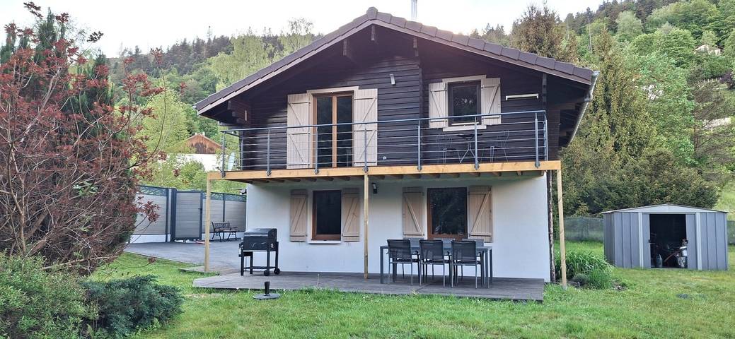 Chalet pour 6 personnes, avec jardin