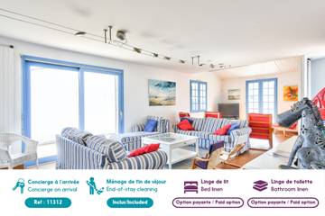 Maison De Vacances pour 11 Personnes dans Noirmoutier-en-l'Île, Noirmoutier, Photo 1