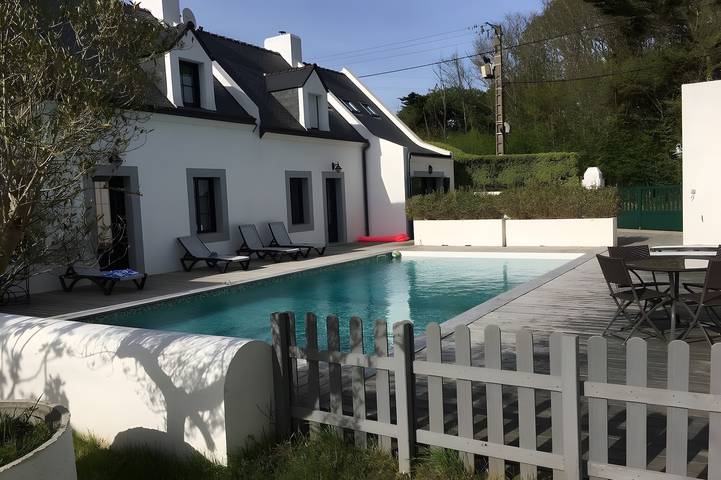 Maison de vacances pour 16 personnes, avec jardin, animaux acceptés dans le Morbihan